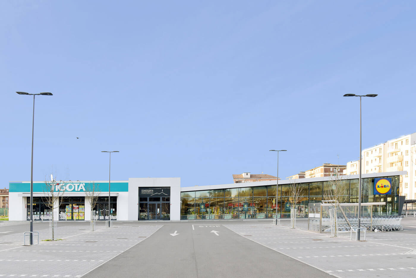 Progetto supermercato Lidl Bollate