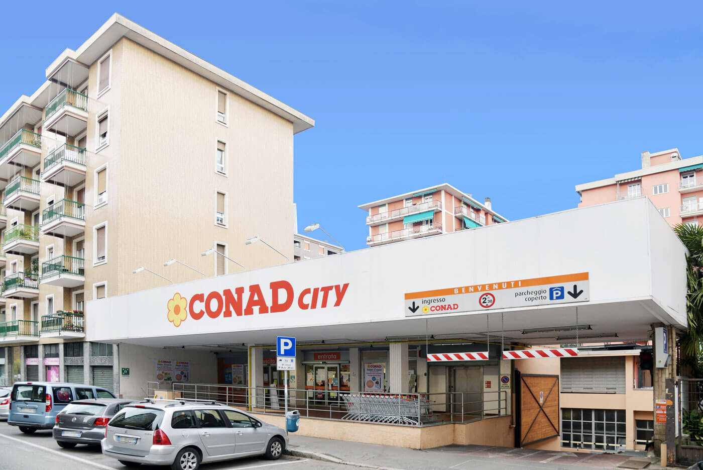 Costruzione supermercati con parcheggio Sesto San Giovanni